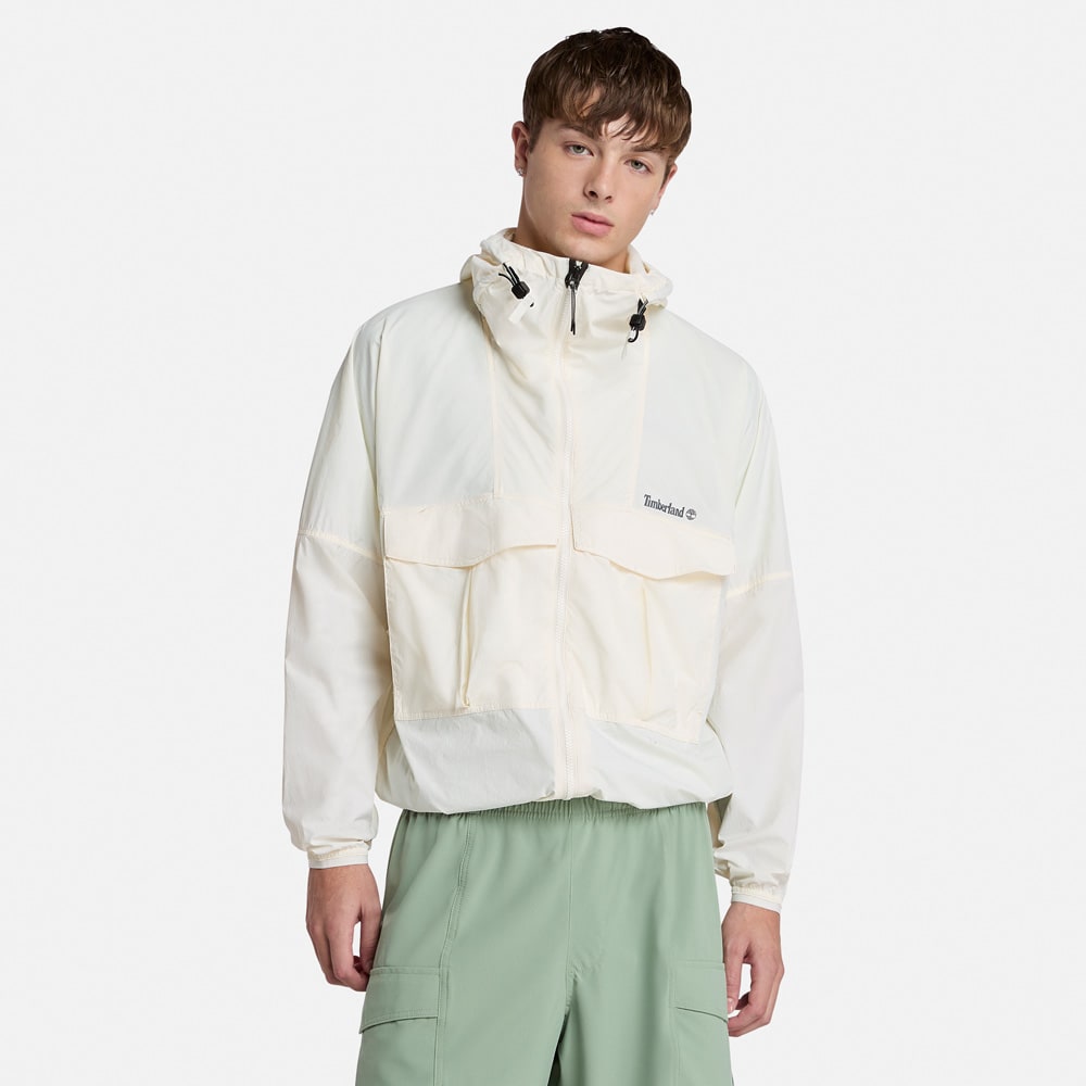 ウィンドプルーフ アンチUV DWR フード ジャケット メンズ