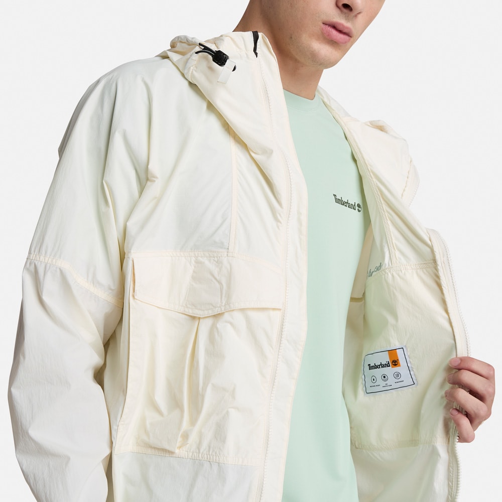 ウィンドプルーフ アンチUV DWR フード ジャケット メンズ