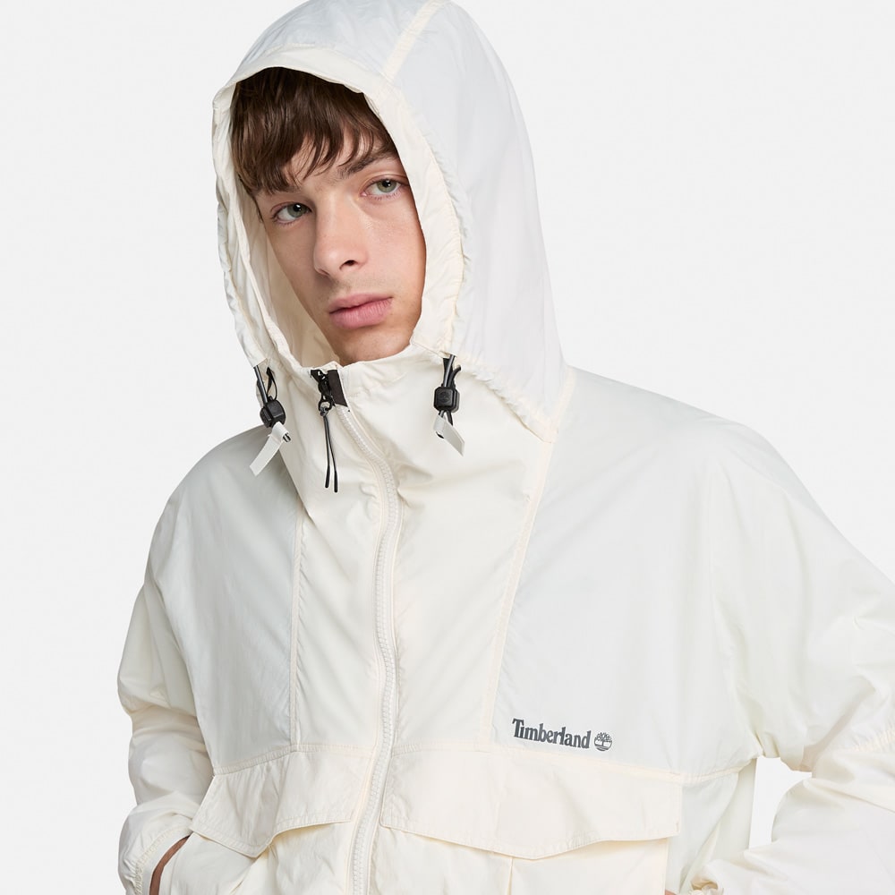 ウィンドプルーフ アンチUV DWR フード ジャケット メンズ