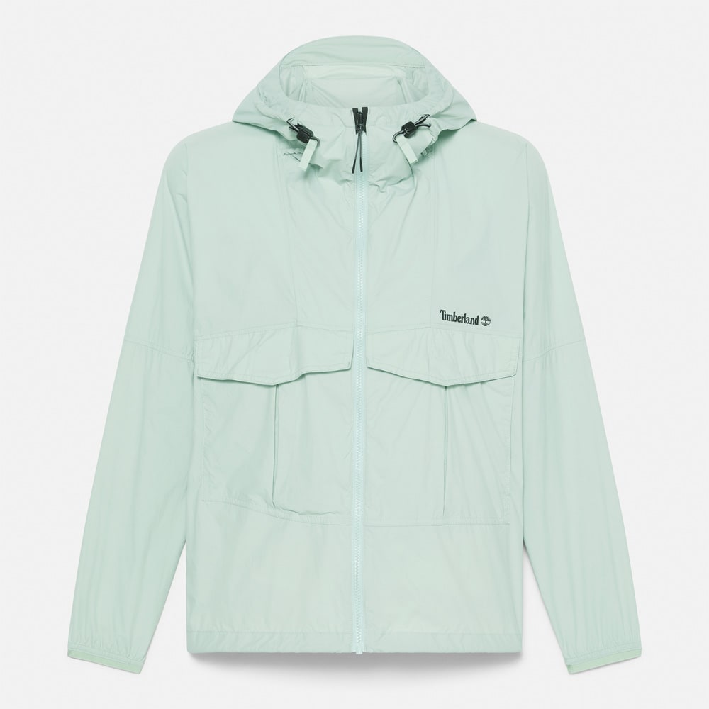 ウィンドプルーフ アンチUV DWR フード ジャケット メンズ