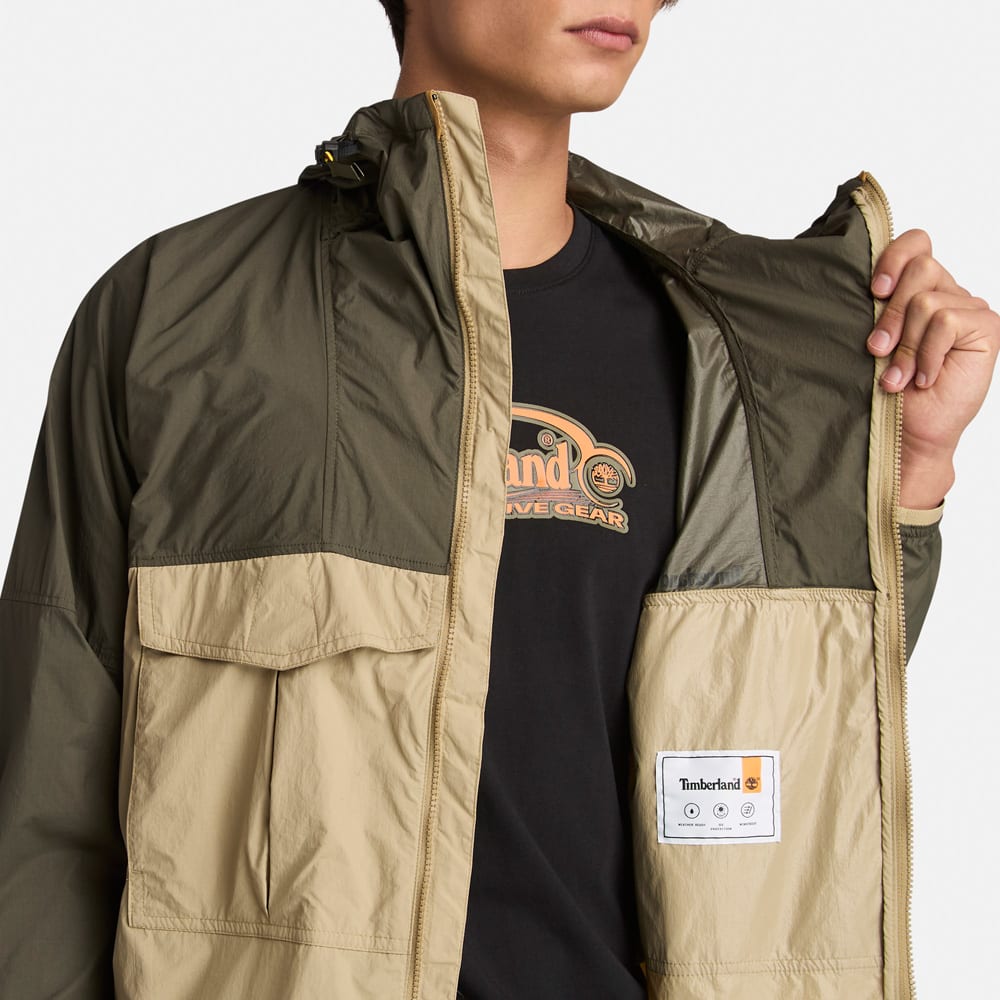 ウィンドプルーフ アンチUV DWR フード ジャケット メンズ image number 2