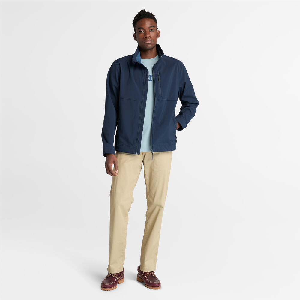 ウィンドプルーフ フルジップ ソフトシェル ジャケット メンズ image number 1