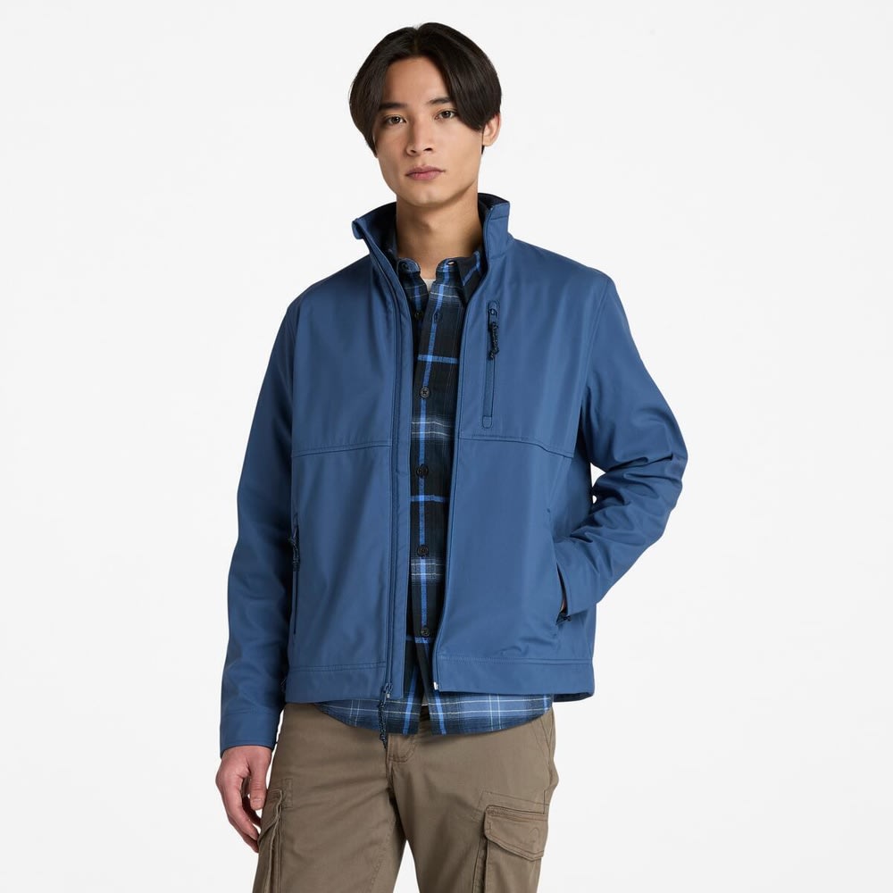 ウィンドプルーフ フルジップ ソフトシェル ジャケット メンズ image number 0