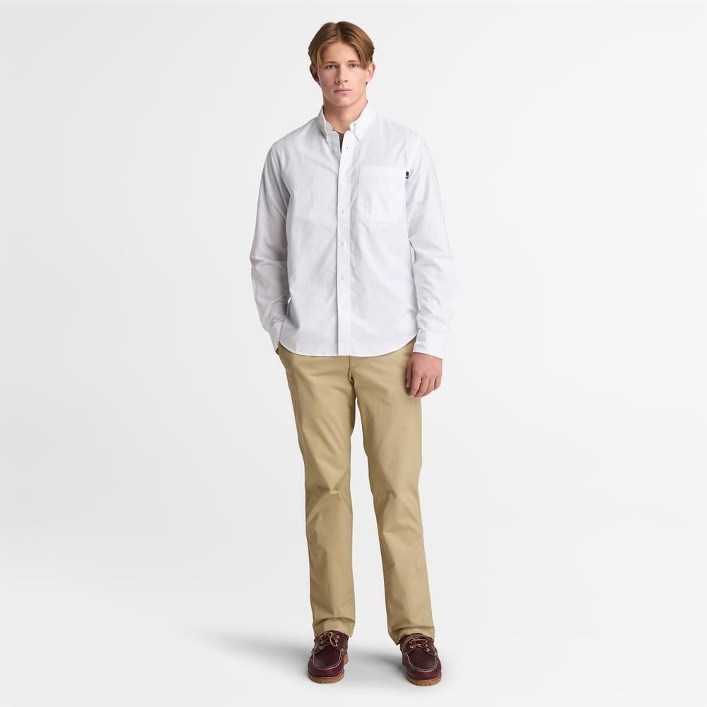 長袖 ヤーンダイ オックスフォード シャツ メンズ image number 1