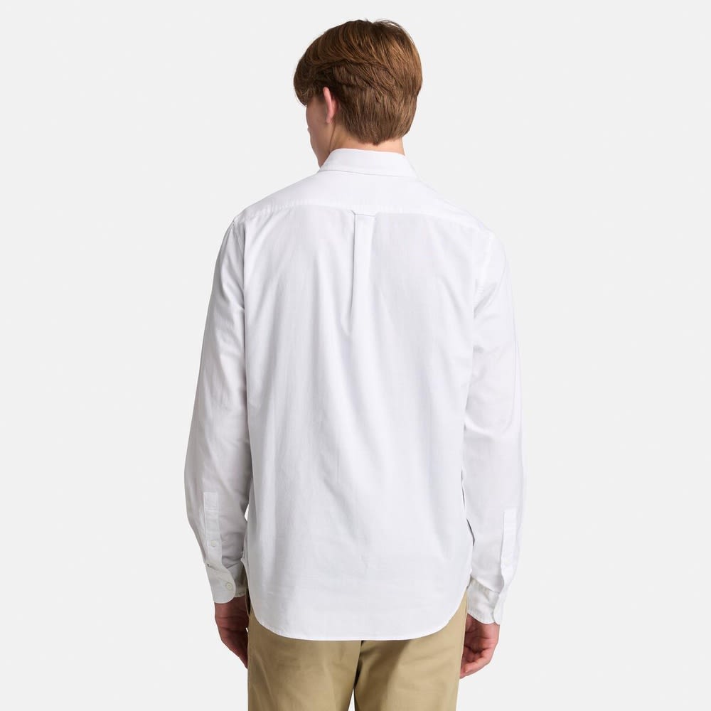 長袖 ヤーンダイ オックスフォード シャツ メンズ image number 2