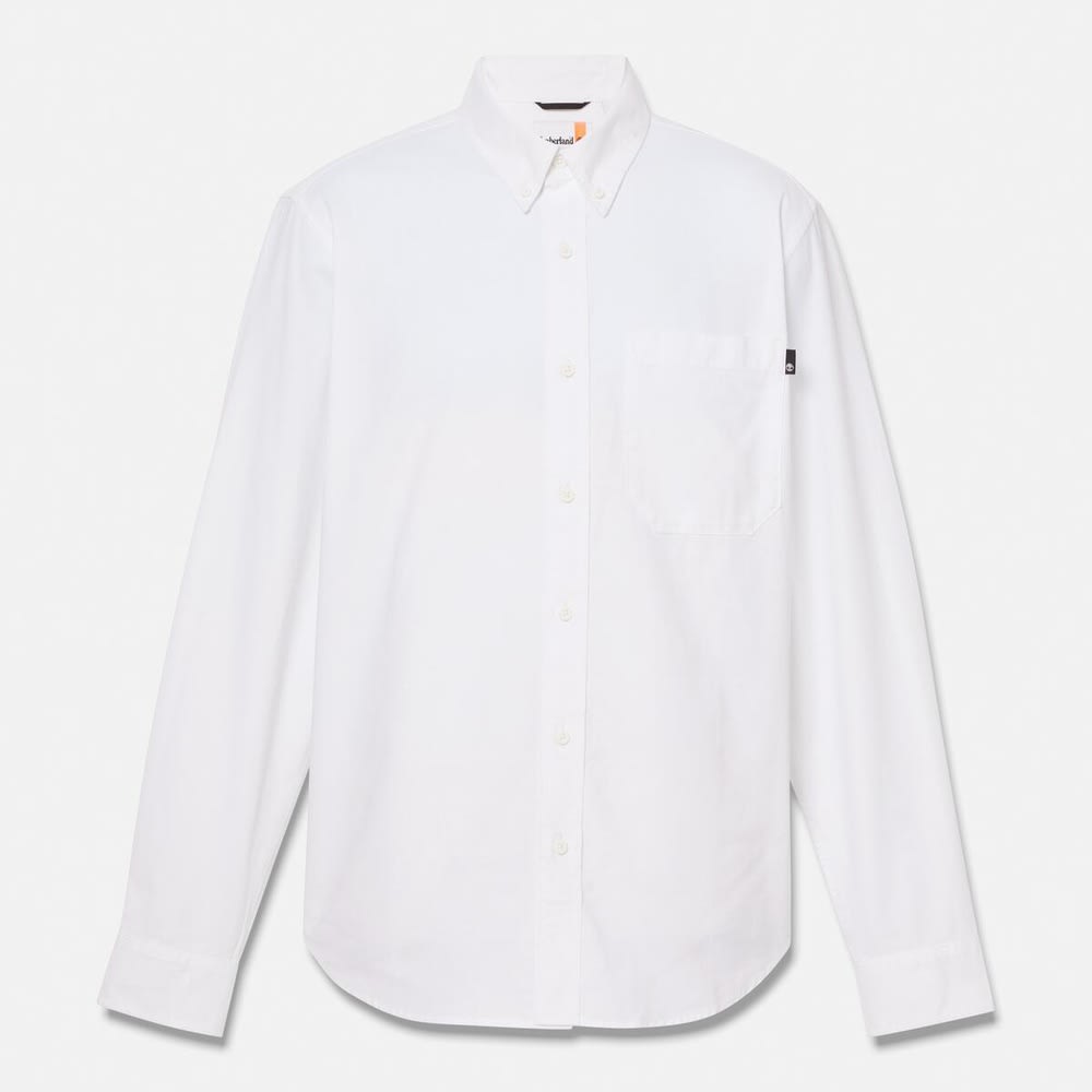 長袖 ヤーンダイ オックスフォード シャツ メンズ image number 3