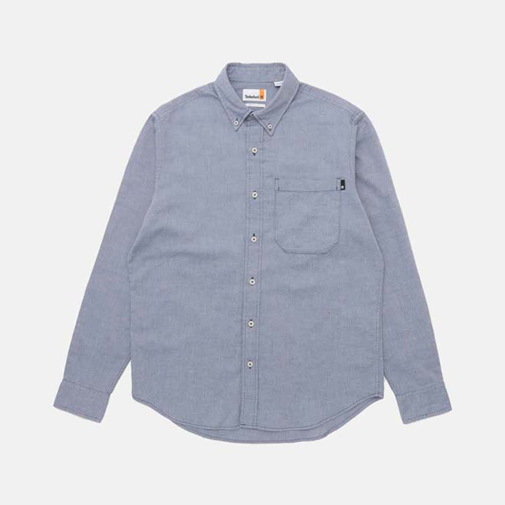長袖 ヤーンダイ オックスフォード シャツ メンズ image number 0
