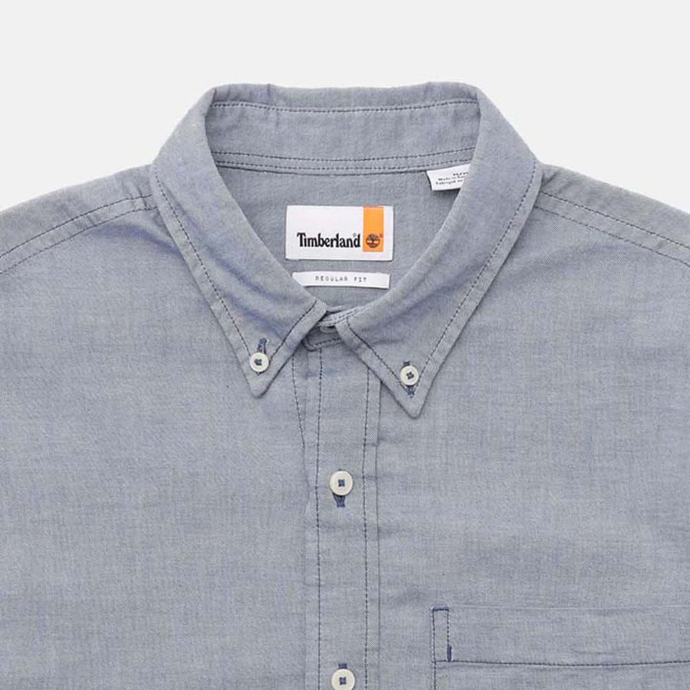 長袖 ヤーンダイ オックスフォード シャツ メンズ image number 2