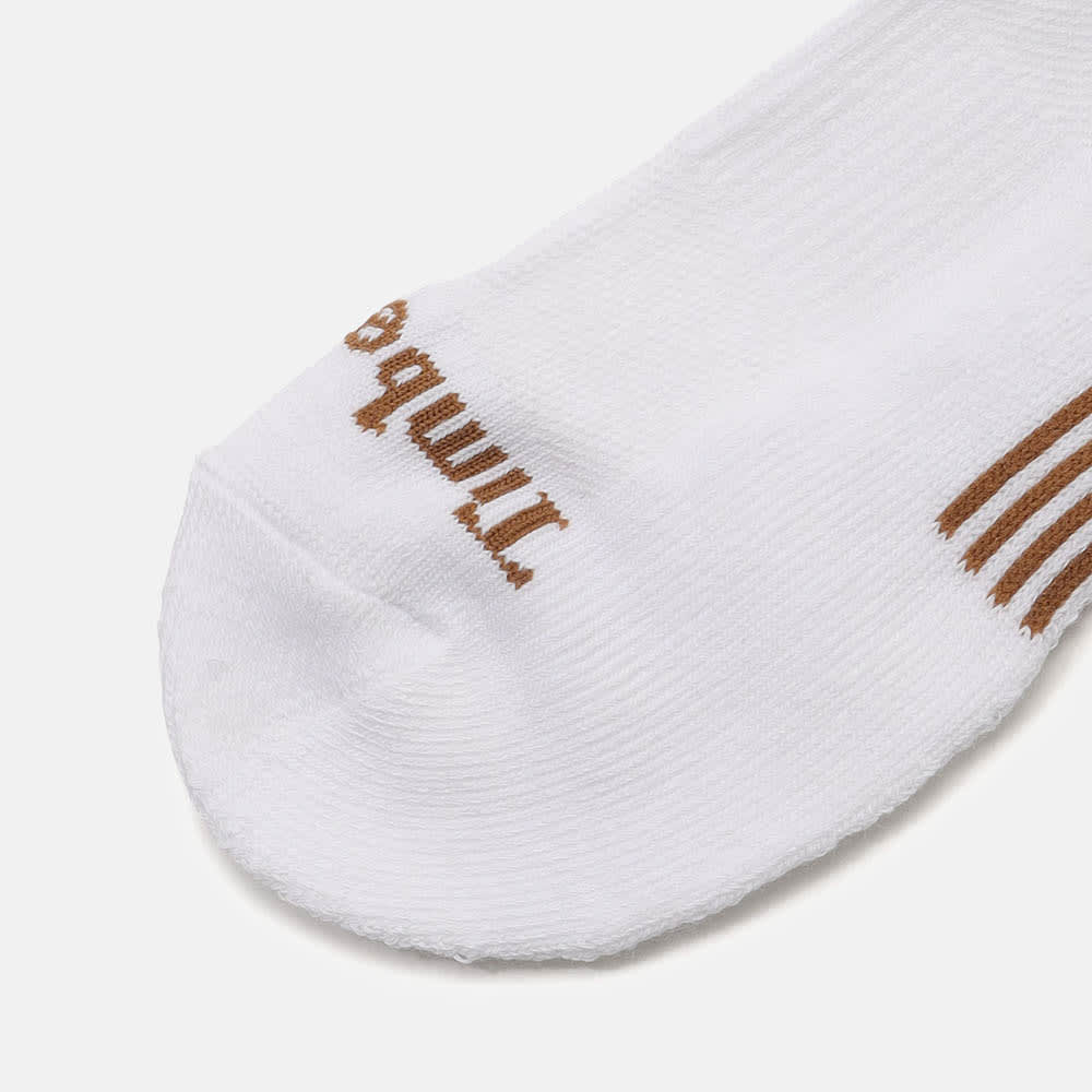 3パック イエローブーツ ロゴ ハーフ クッション クルー ソックス ユニセックス image number 6