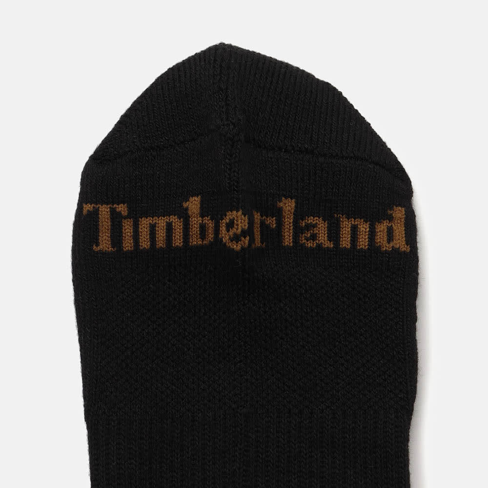 3パック イエローブーツ ロゴ ハーフ クッション クルー ソックス ユニセックス image number 7