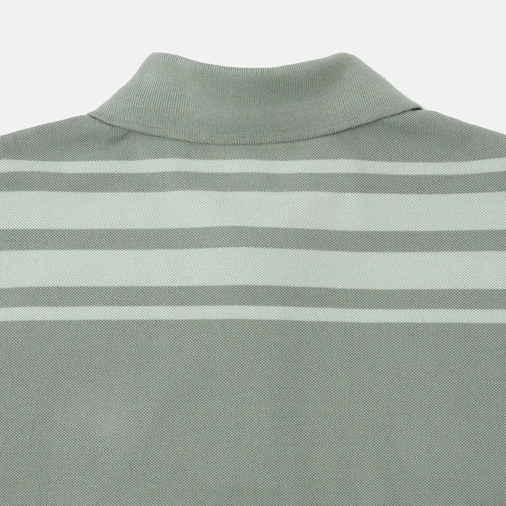 半袖 ストライプ ポロシャツ メンズ image number 3