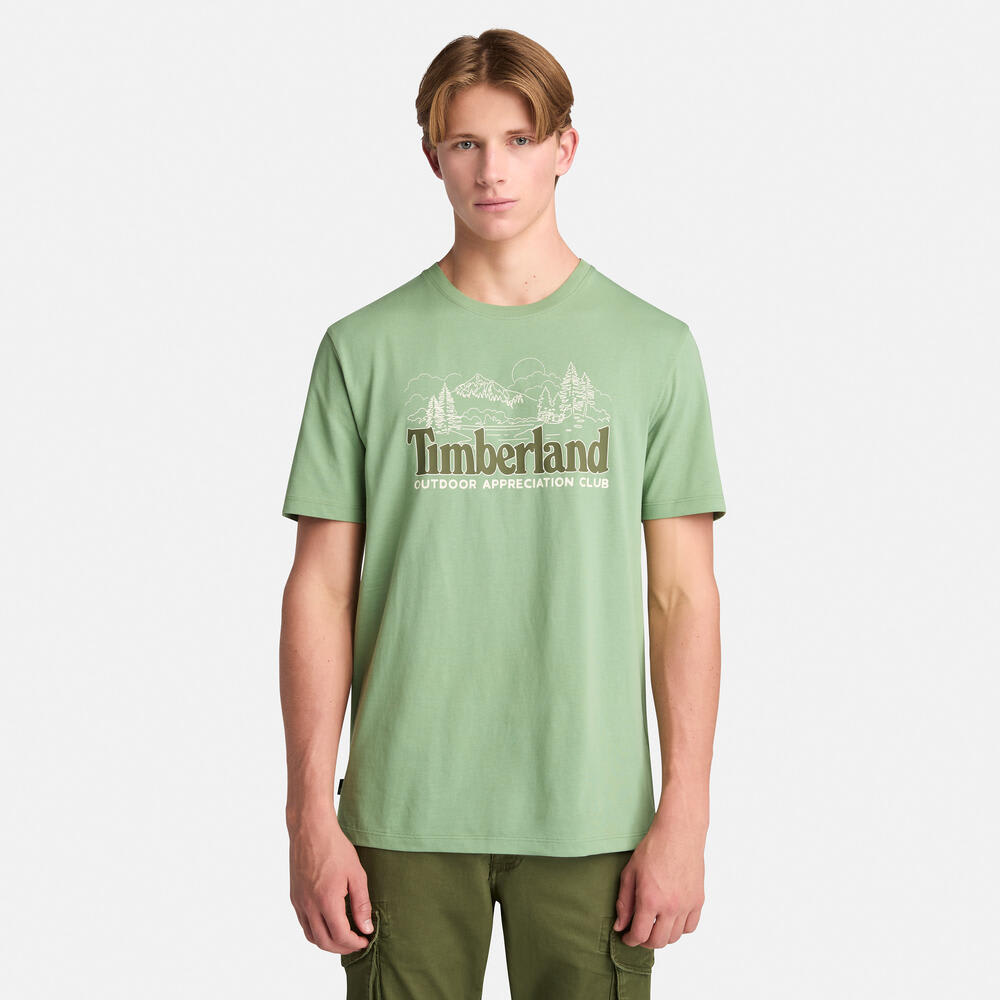 半袖 フロント グラフィック Tシャツ メンズ image number 0