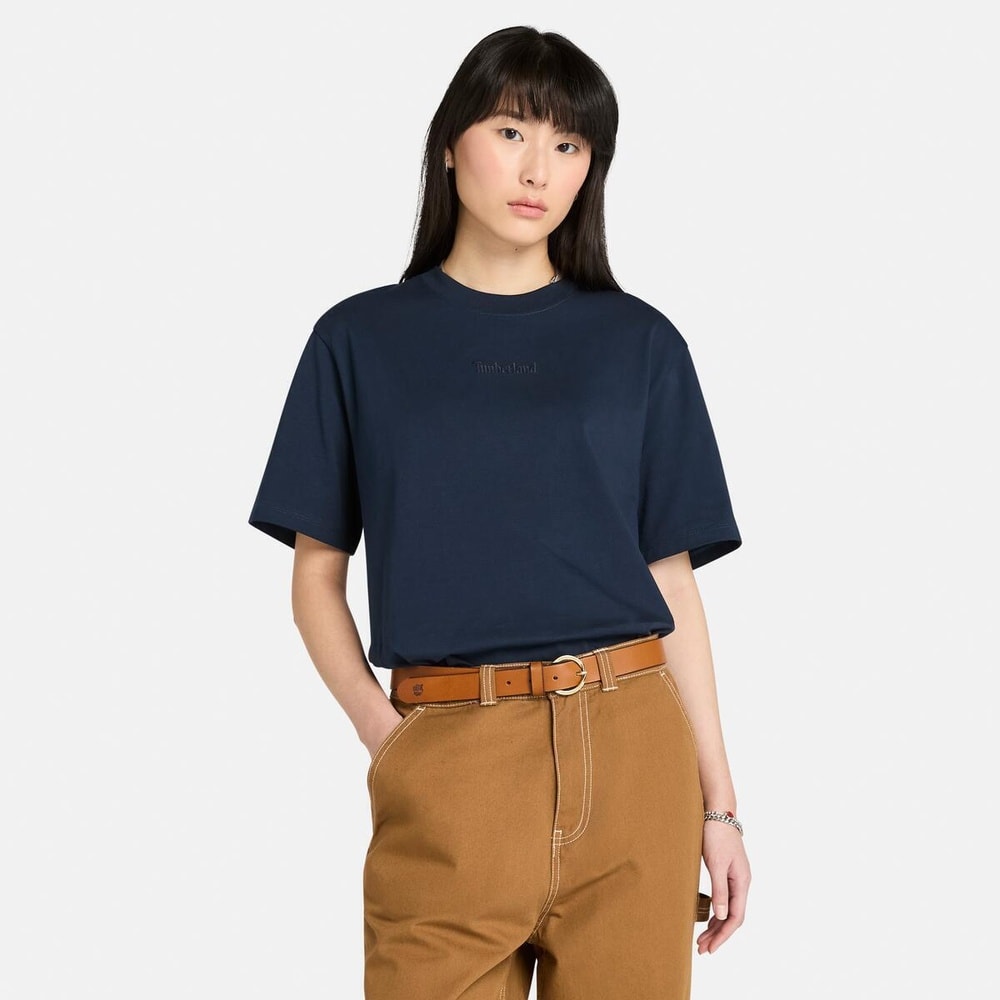 半袖 エンブロイダリー ロゴ Tシャツ ユニセックス image number 0