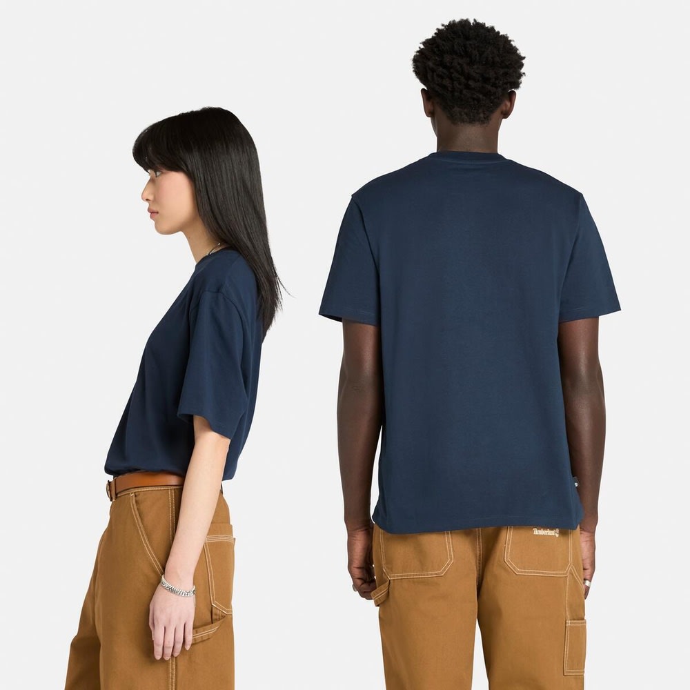 半袖 エンブロイダリー ロゴ Tシャツ ユニセックス image number 2