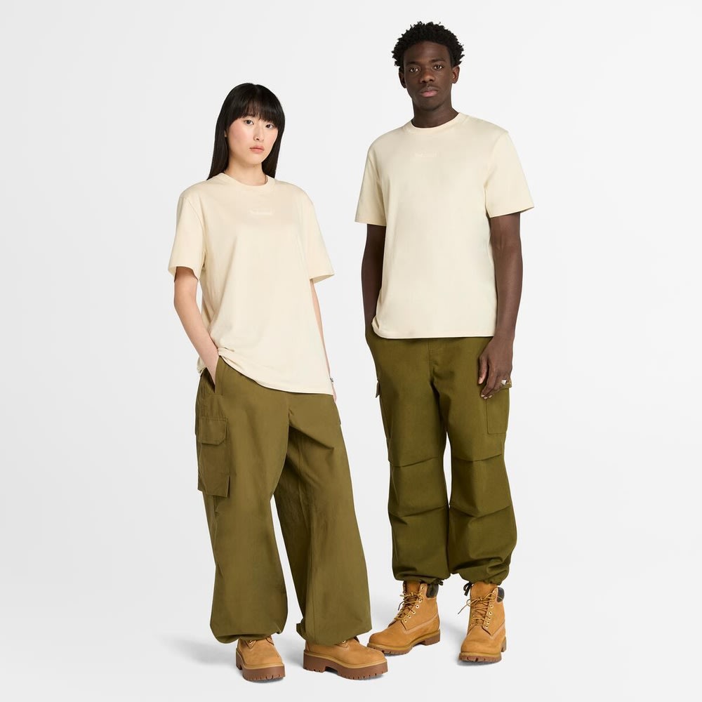 半袖 エンブロイダリー ロゴ Tシャツ ユニセックス image number 1