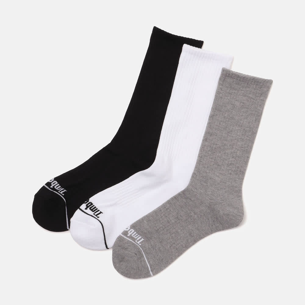 3パック クルー ソックス ユニセックス image number 0