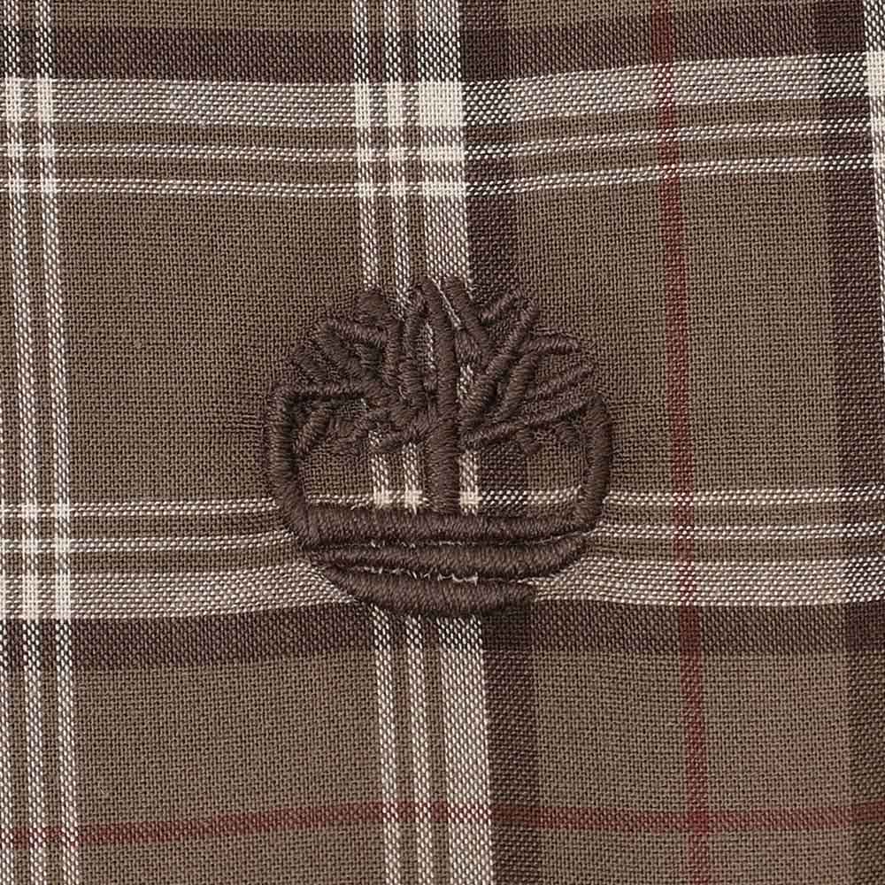 ポプリン チェック シャツ メンズ image number 6