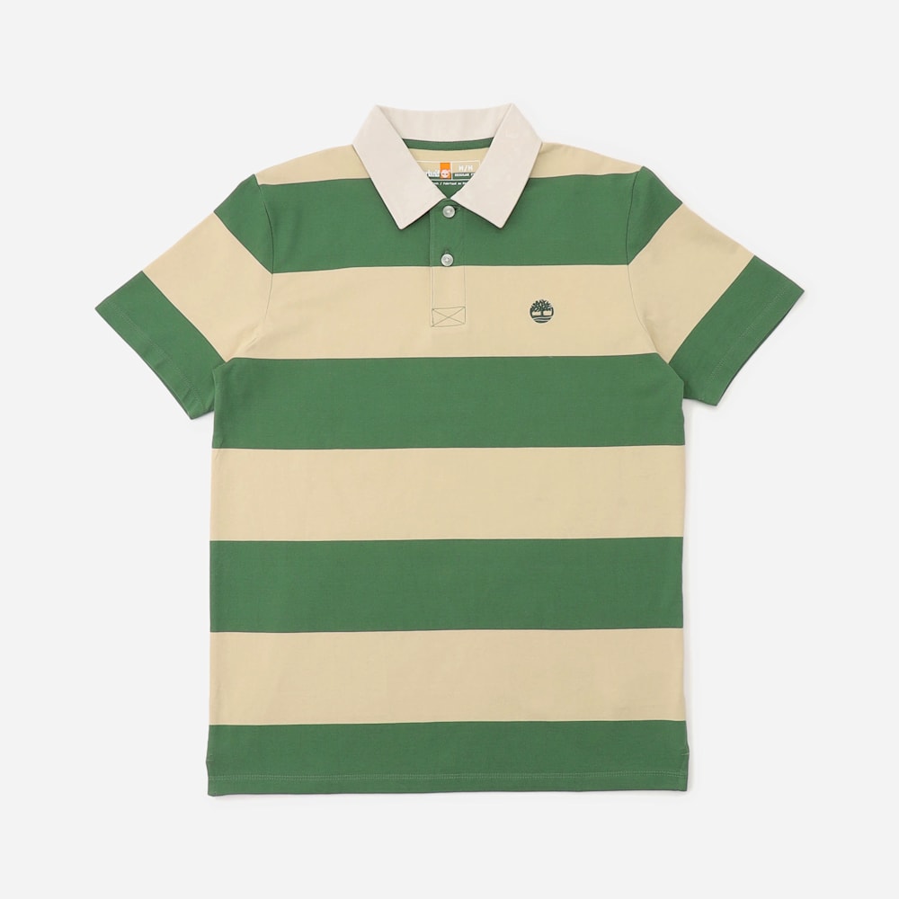 ラグビー ストライプ 半袖 ポロシャツ メンズ image number 0