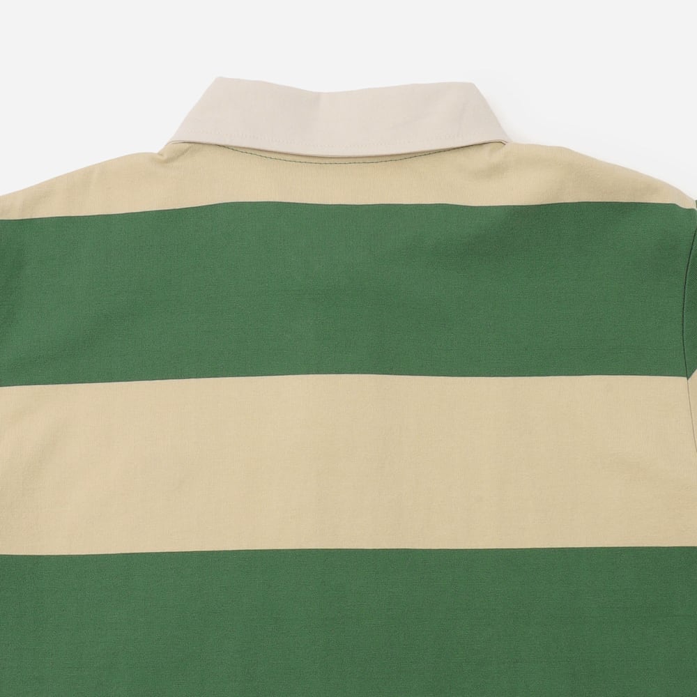 ラグビー ストライプ 半袖 ポロシャツ メンズ image number 3