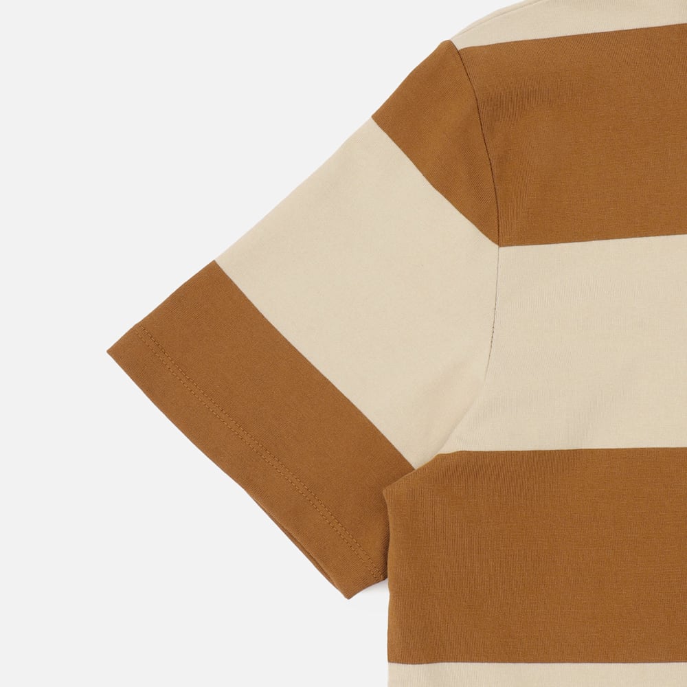 ラグビー ストライプ 半袖 ポロシャツ メンズ image number 4