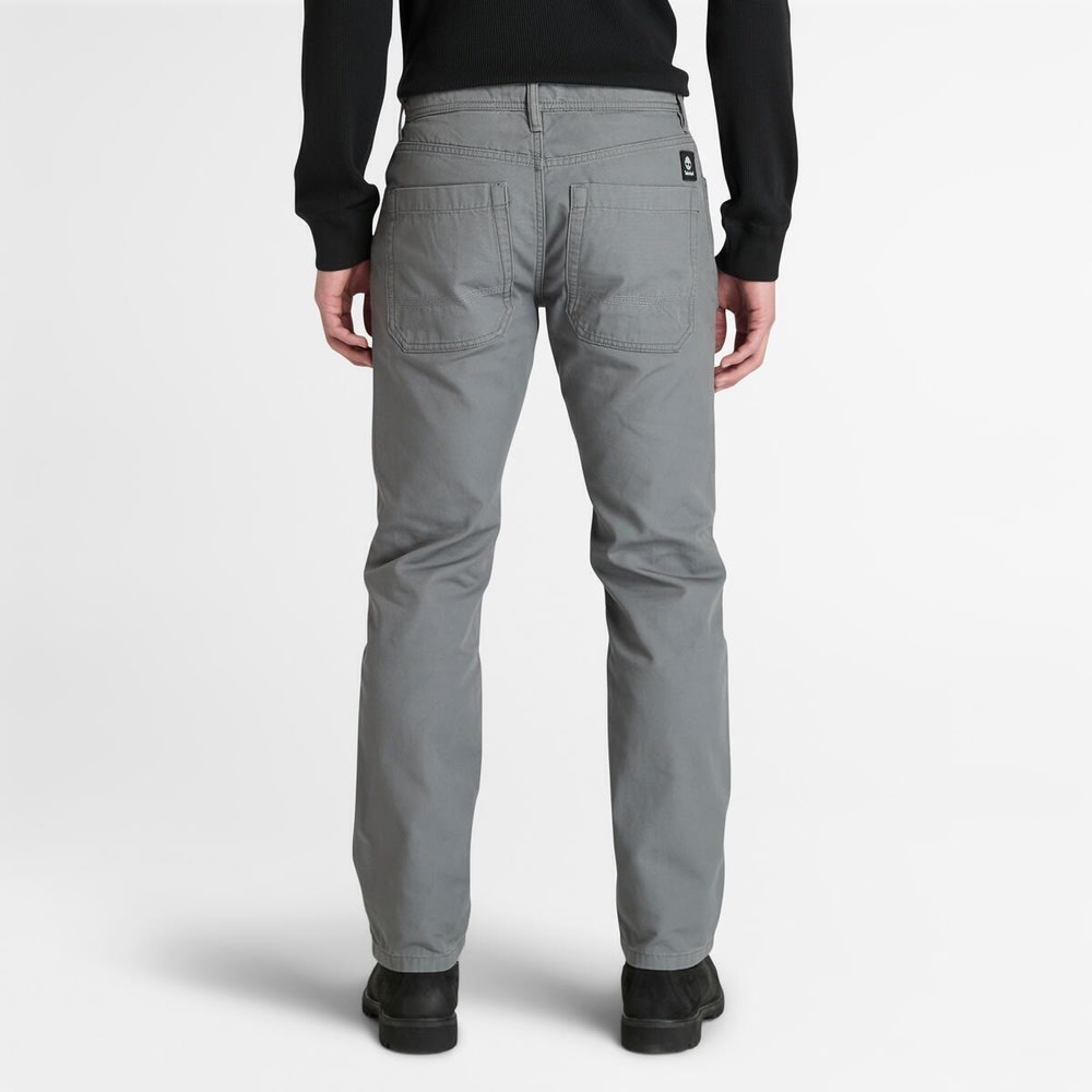 キャンバス 5ポケット パンツ メンズ image number 2