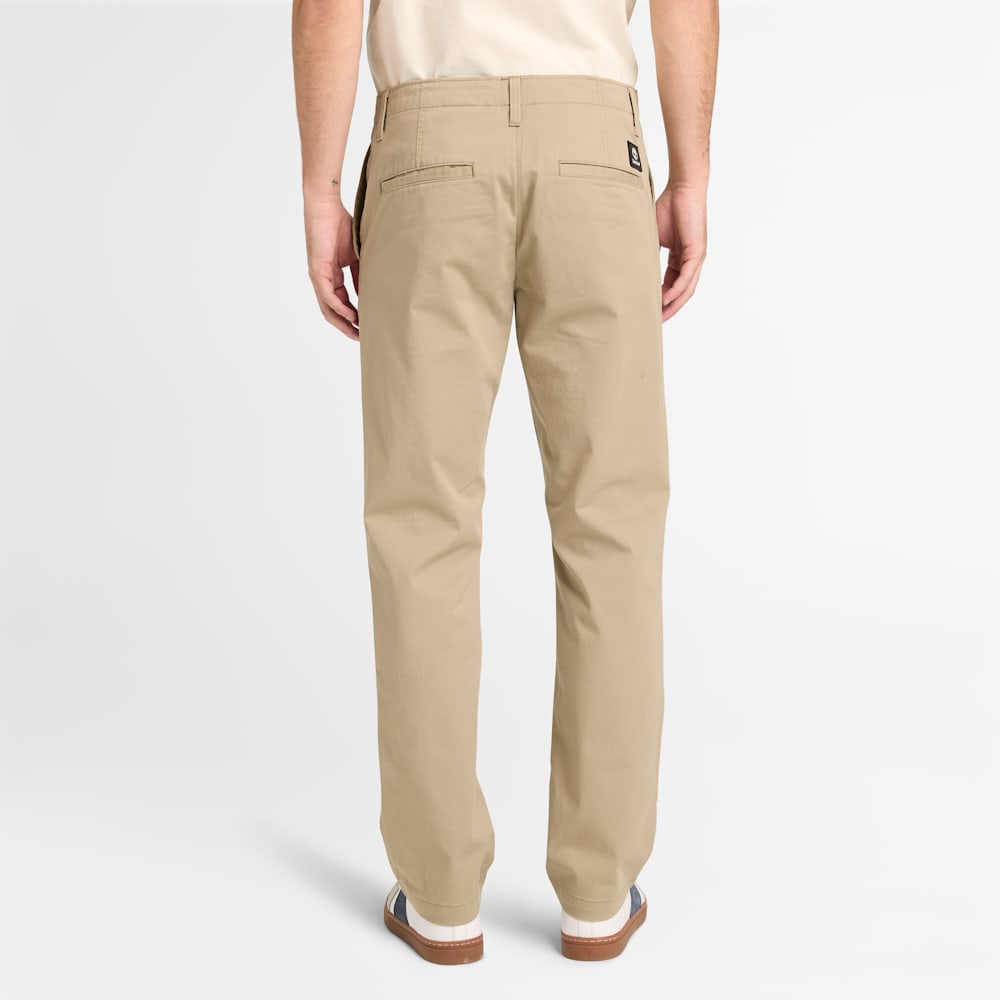 トップフィールド ツイル ストレート チノ パンツ メンズ image number 3