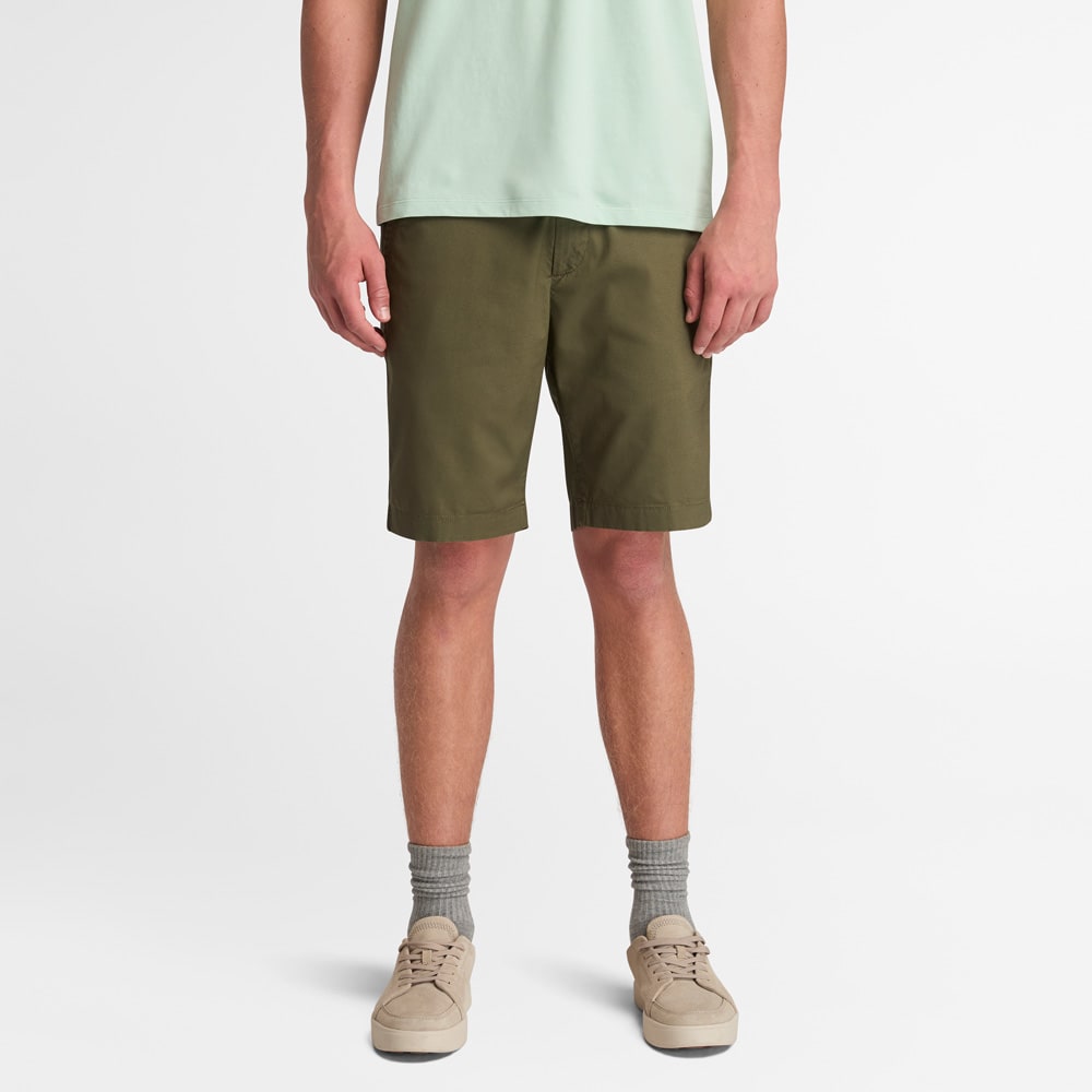ポプリン ストレッチ チノ ショーツ メンズ image number 0