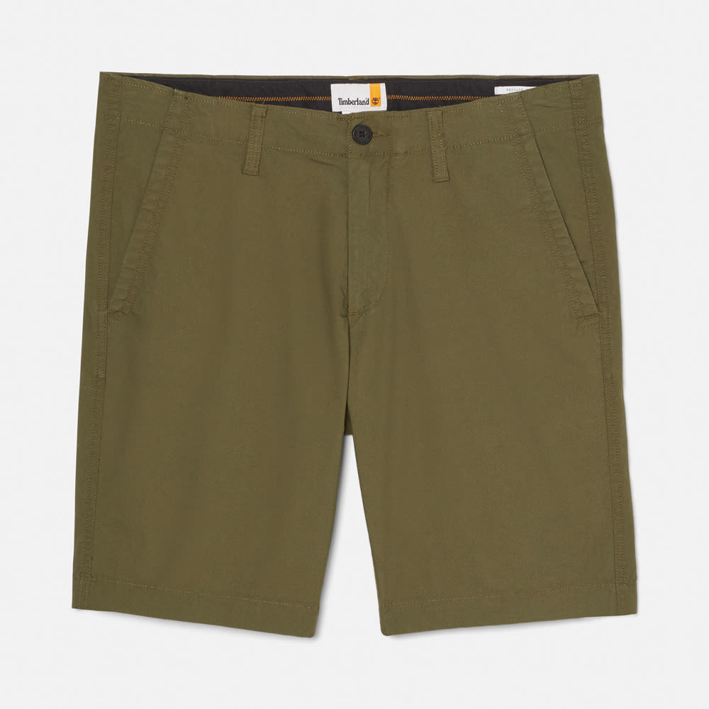 ポプリン ストレッチ チノ ショーツ メンズ image number 3