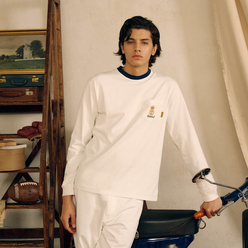 81 3】長袖 ポケット Tシャツ ユニセックス ｜【Timberland公式通販