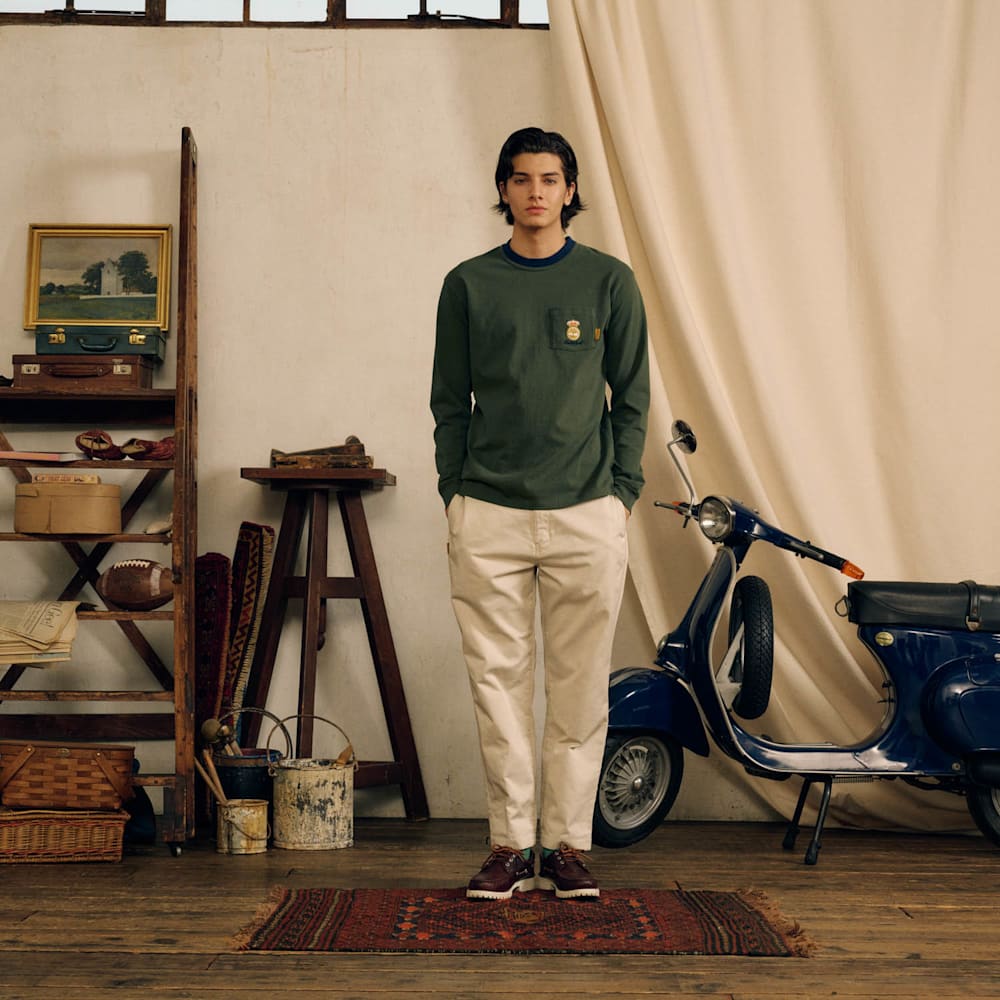 81 3】長袖 ポケット Tシャツ ユニセックス ｜【Timberland公式通販