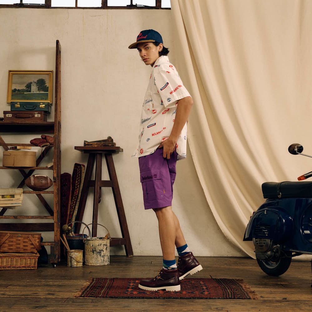 【+81 3】半袖 オープンカラー シャツ ユニセックス image number 1