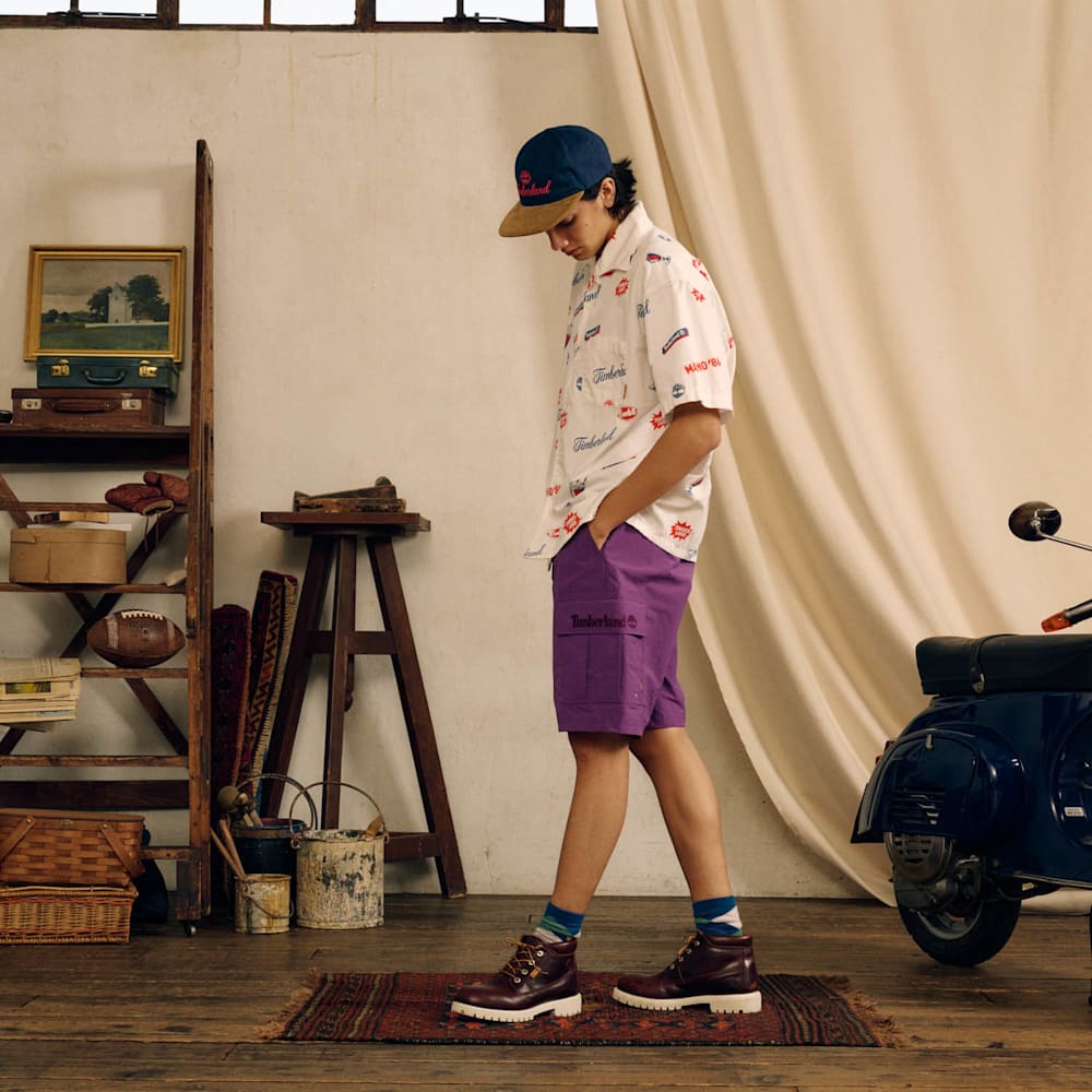 【+81 3】半袖 オープンカラー シャツ ユニセックス image number 2