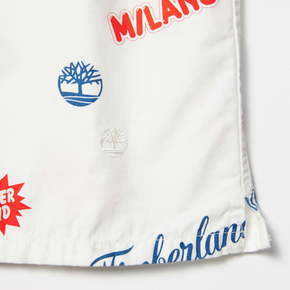 【+81 3】半袖 オープンカラー シャツ ユニセックス image number 5