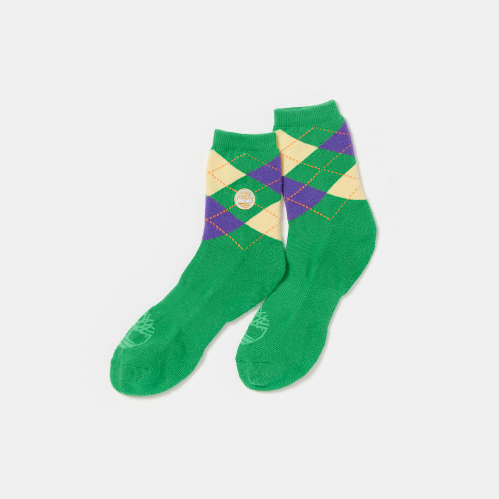 【+81 3】アーガイル ソックス ユニセックス image number 2