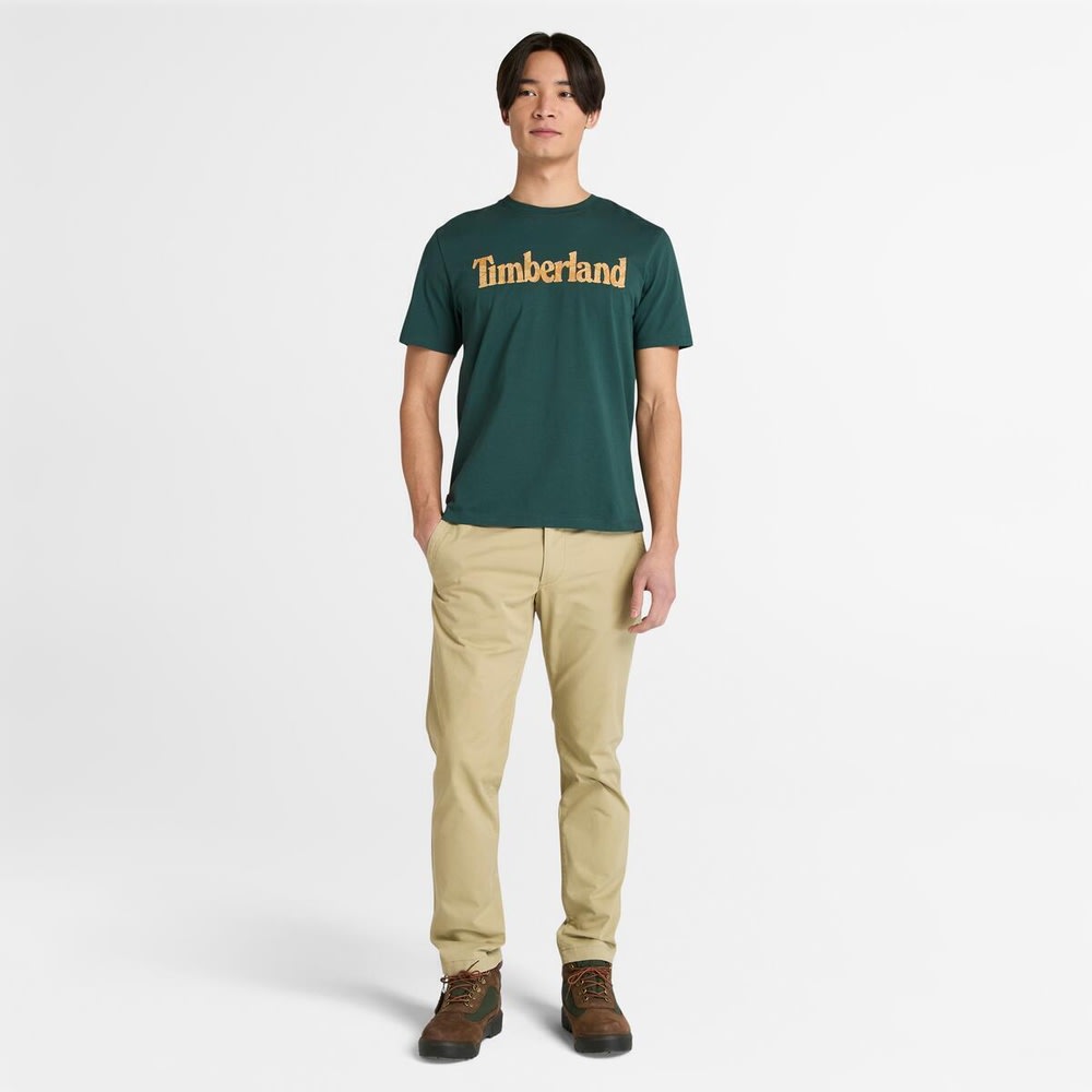 半袖 フローラル ロゴ Tシャツ メンズ image number 1