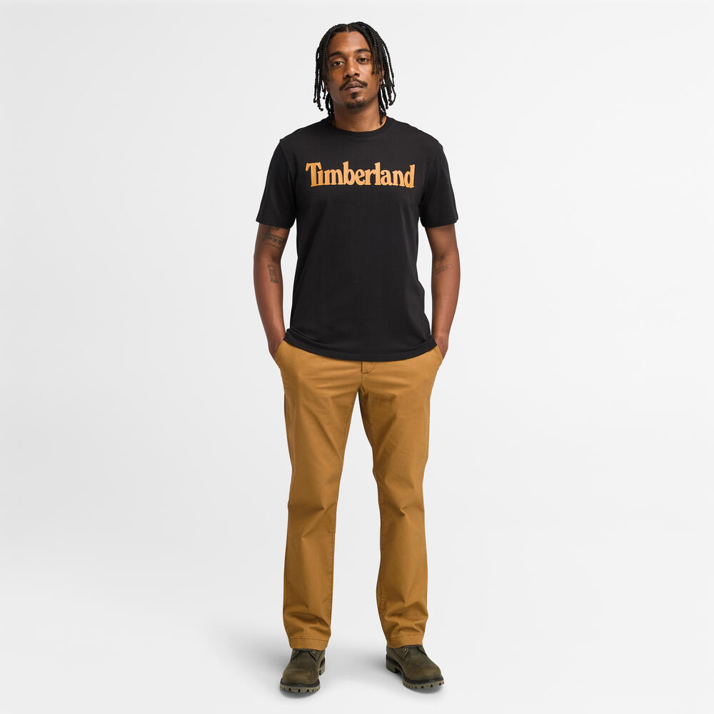 半袖 ワードマーク ロゴ Tシャツ メンズ ｜【Timberland公式通販