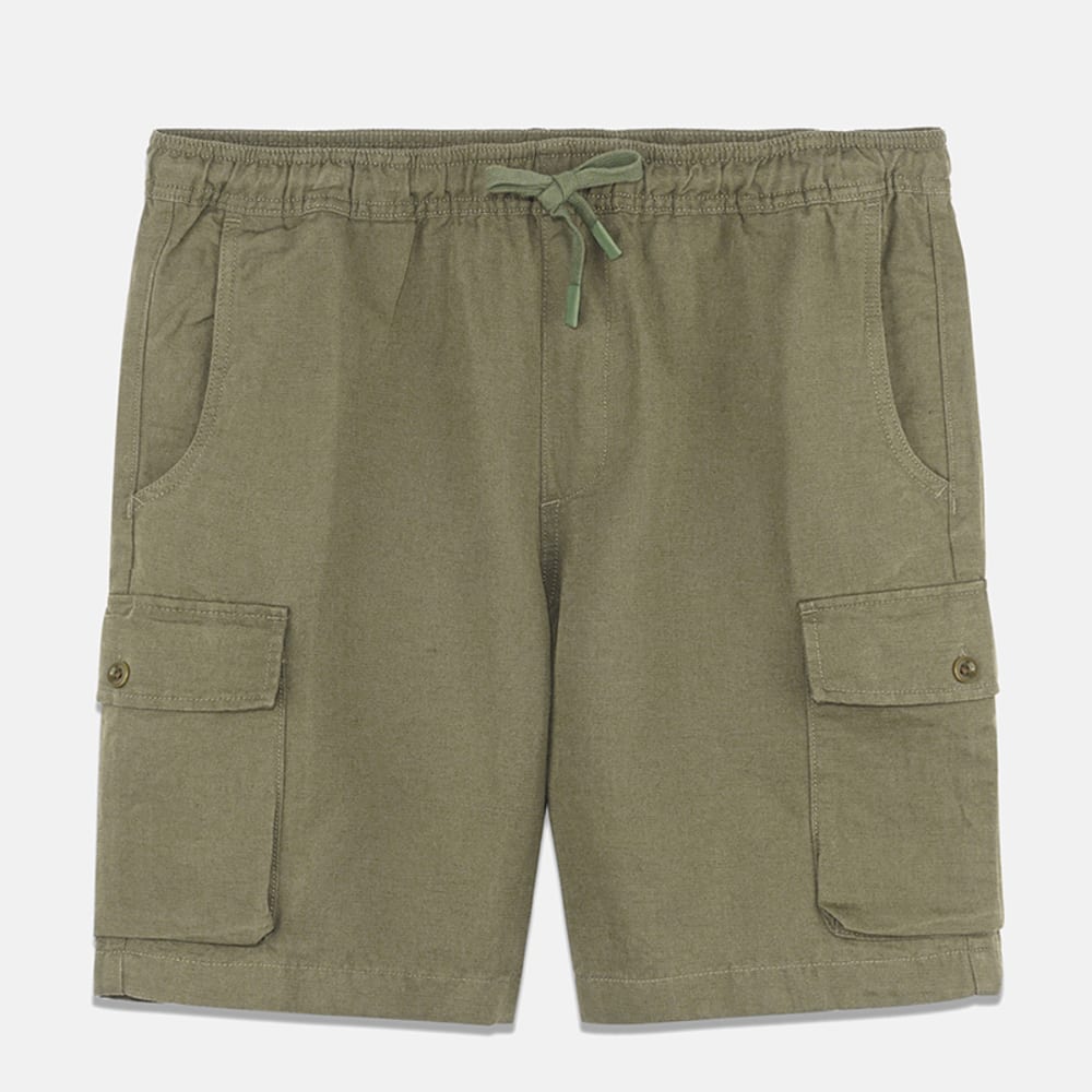 コットン リネン ユーティリティ ショーツ メンズ image number 5