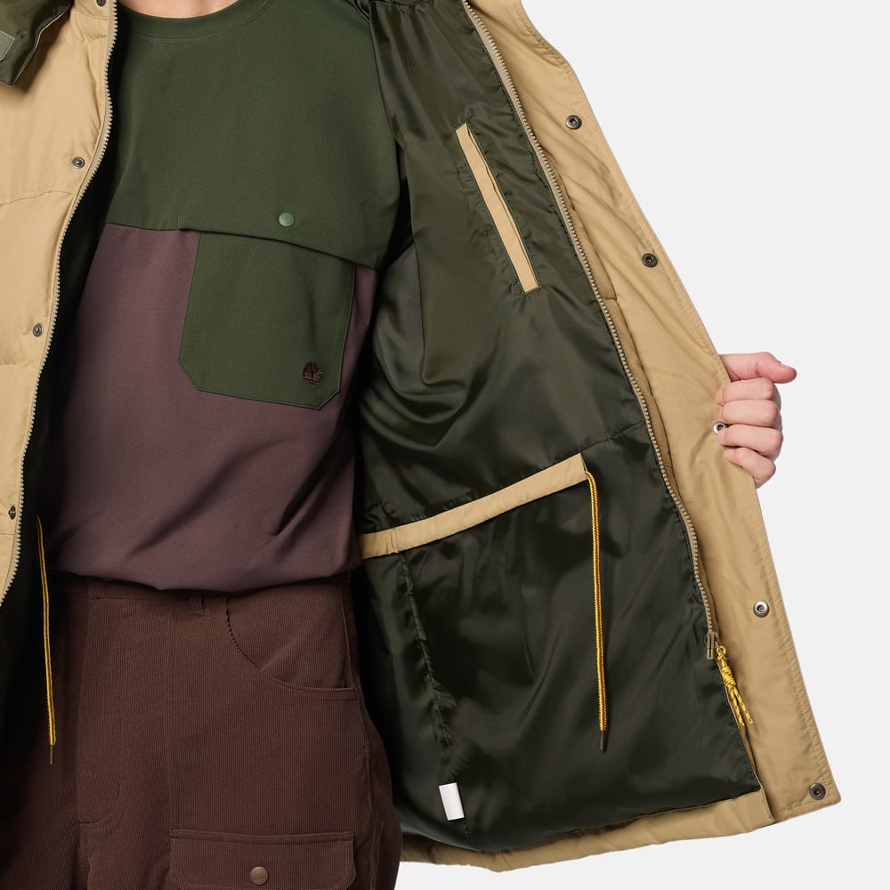 【TOKYO DESIGN COLLECTIVE】 ヘビー デューティー ロング ダウン ジャケット ユニセックス image number 7
