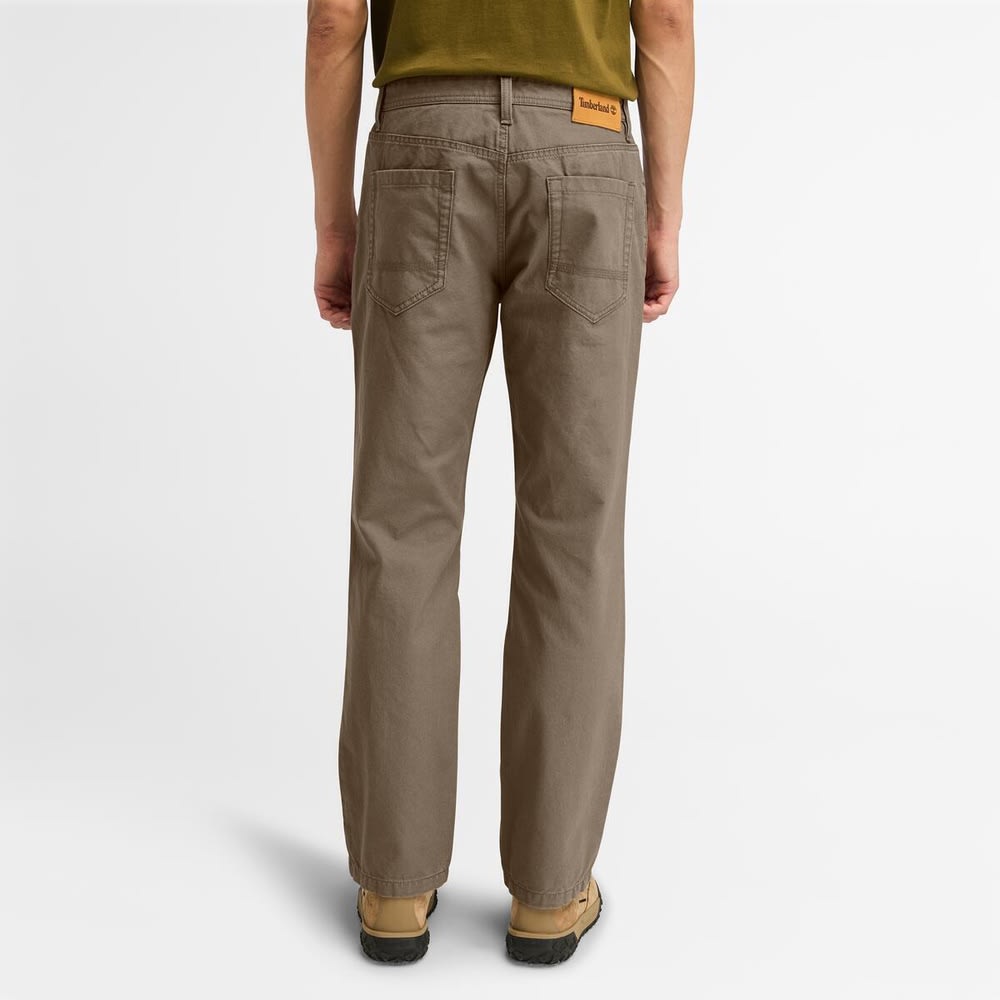 キャンバス 5ポケット パンツ メンズ image number 2