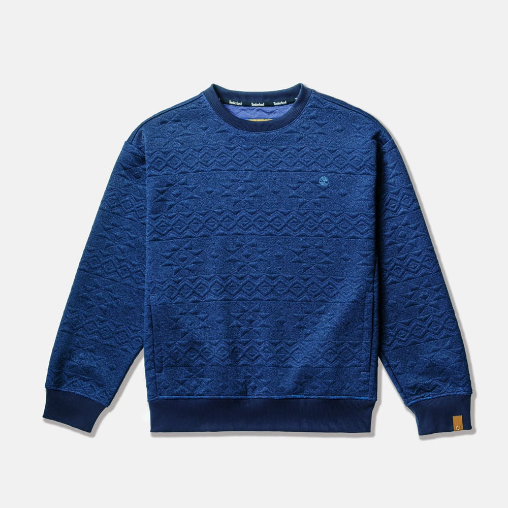 TOKYO DESIGN COLLECTIVE】 ジャカード クルーネック スウェット