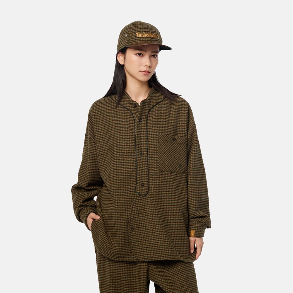 【TOKYO DESIGN COLLECTIVE】 ベースボール シャツ ユニセックス image number 0