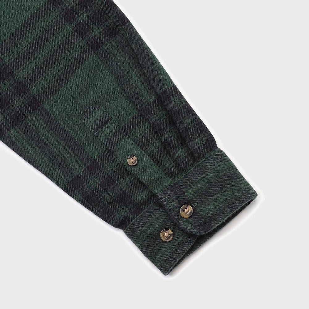 ミッドウェイト フランネルチェック シャツ レディース image number 5