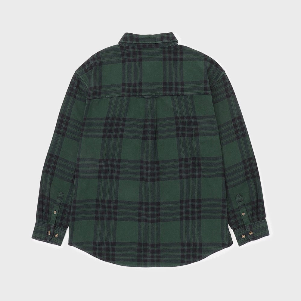 ミッドウェイト フランネルチェック シャツ レディース image number 6