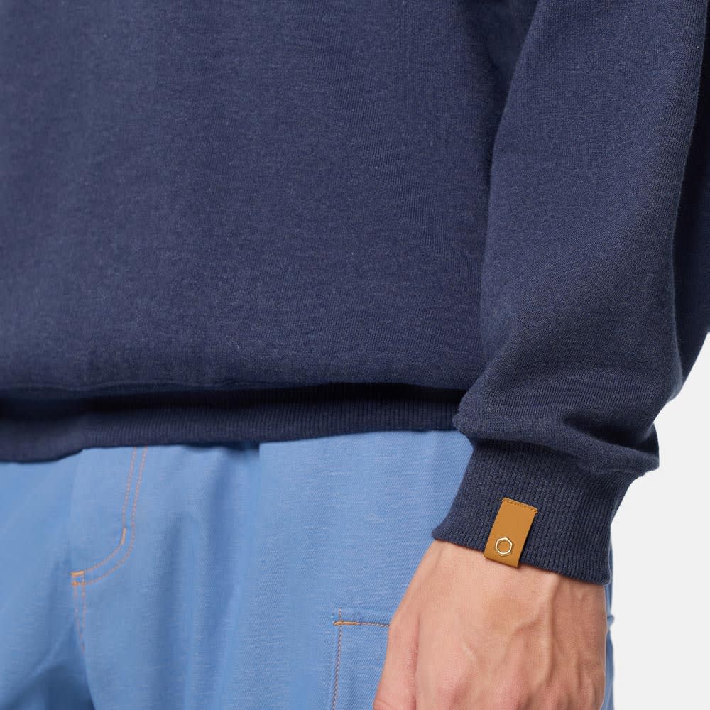 【TOKYO DESIGN COLLECTIVE】 ハーフジップ スウェットシャツ ユニセックス image number 4