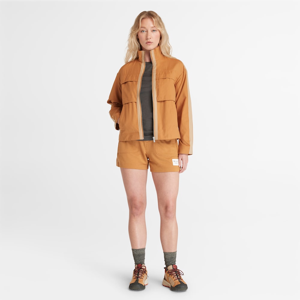 【Icebreaker x Timberland】 レディース メリノ ゾーンニット Tシャツ image number 1