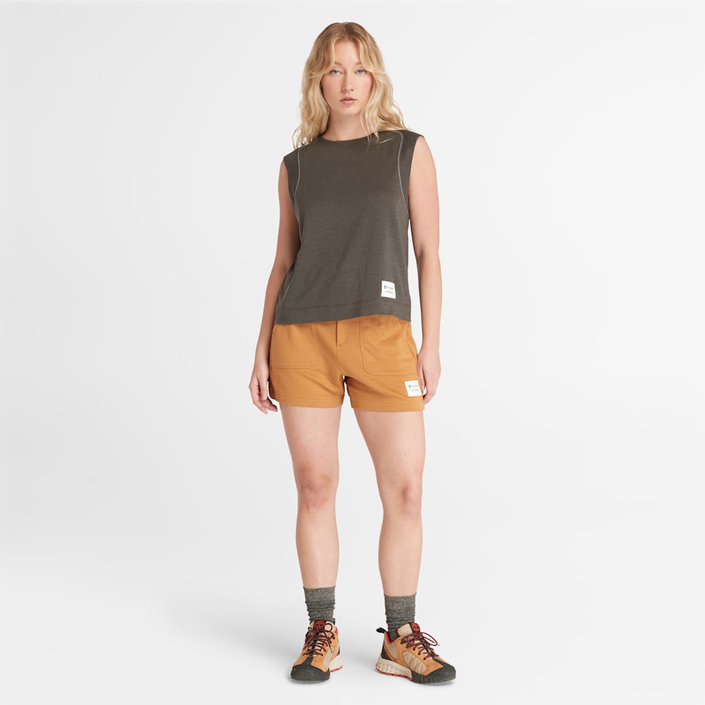 【Icebreaker x Timberland】 レディース スリーブレス トップ image number 1