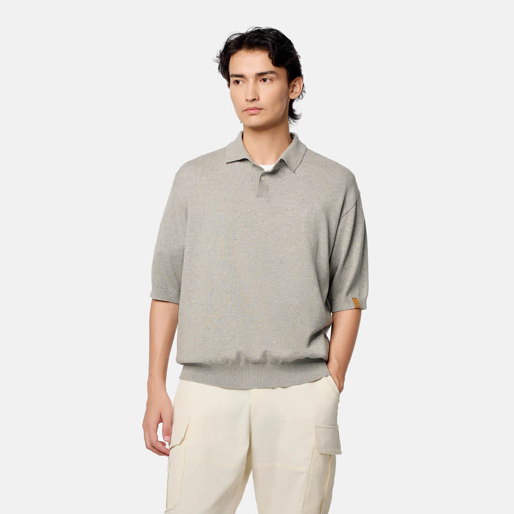 TOKYO DESIGN COLLECTIVE】 半袖 ポロ ニット ユニセックス