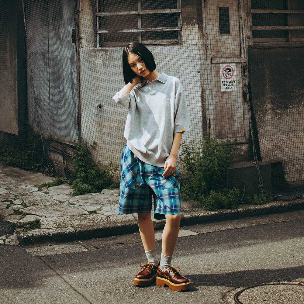 TOKYO DESIGN COLLECTIVE】 半袖 ポロ ニット ユニセックス