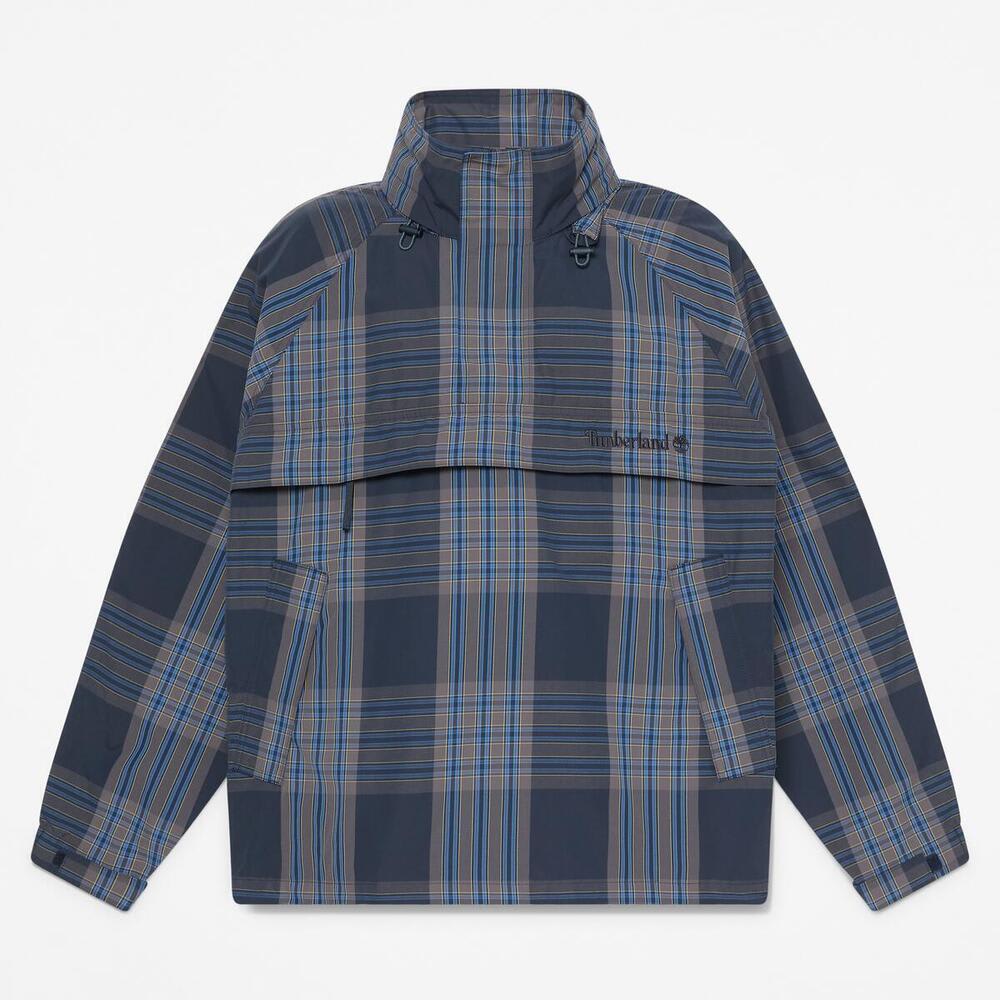 DWR ヤーンダイ プレイド アノラック ユニセックス image number 0