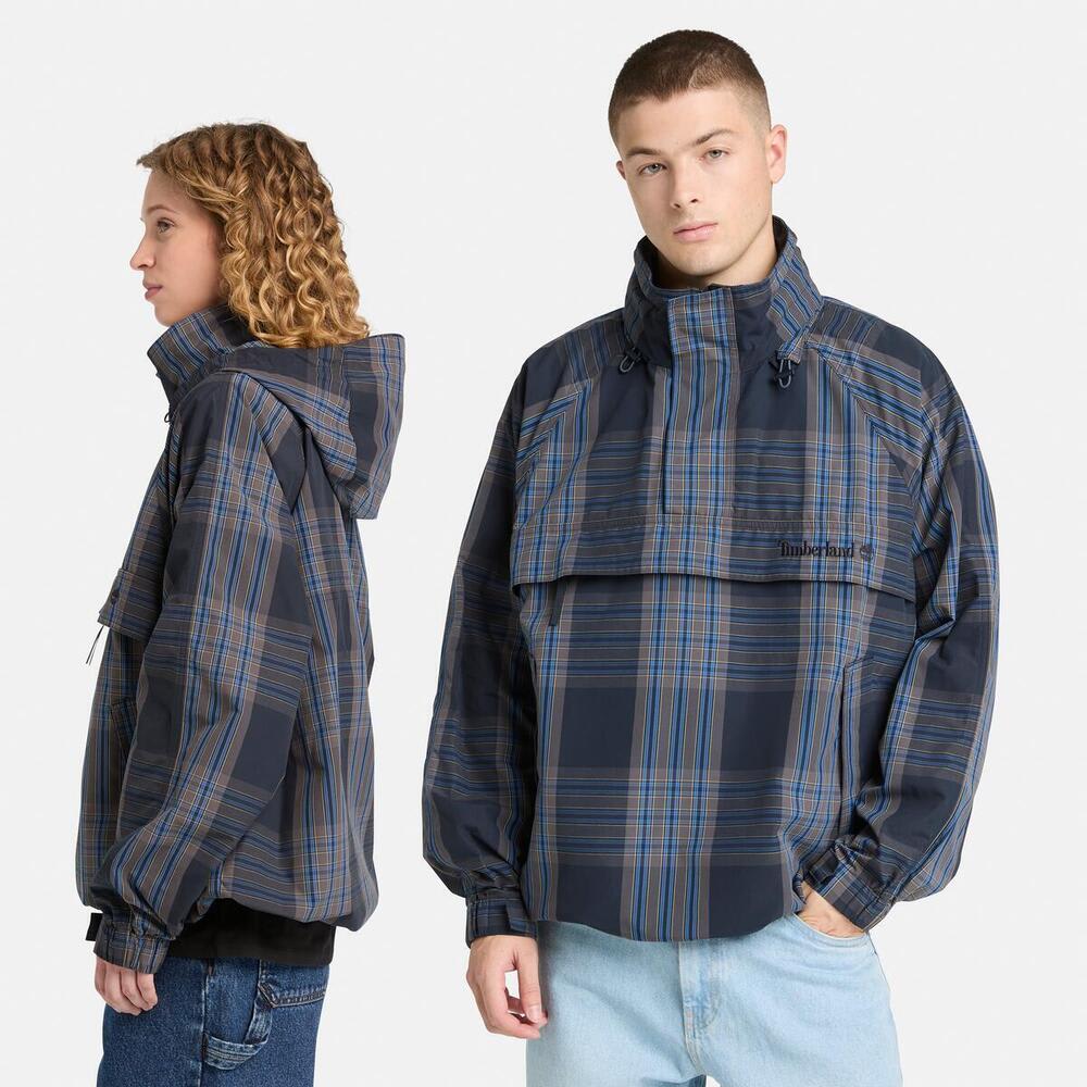 DWR ヤーンダイ プレイド アノラック ユニセックス image number 2